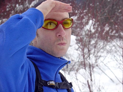 Paul in the Snow