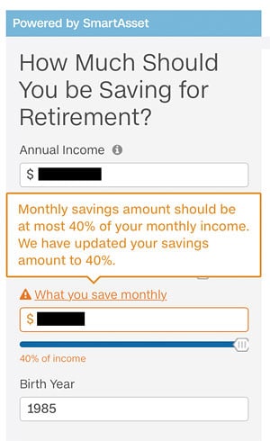 CNN retirement calculator