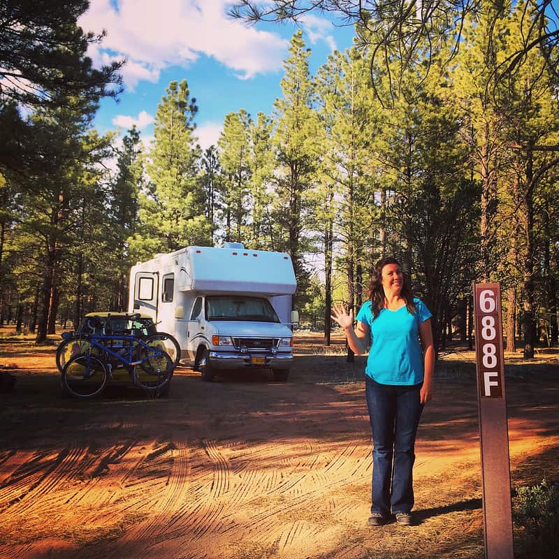 Dry Camping outside Grand Canyon