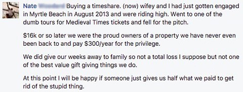 Money Mistake: Timeshare