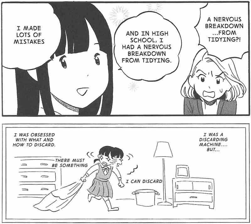 A young Marie Kondo
