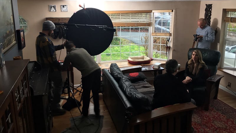 Filming Playing with Fire
