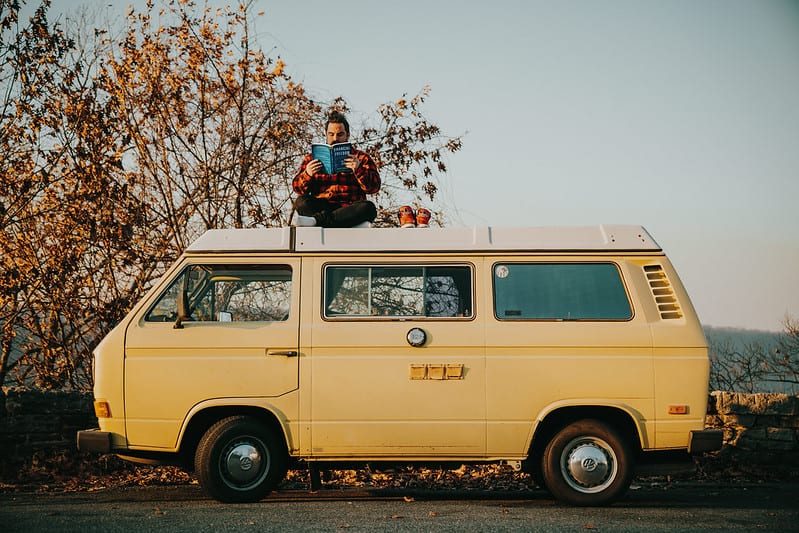 Grant has a van that J.D. covets