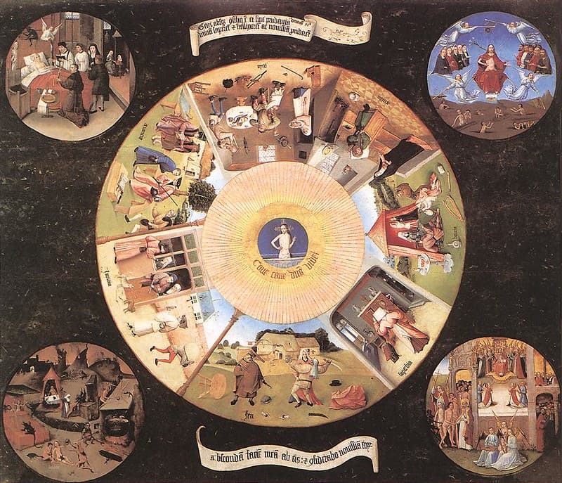 The Seven Deadly Sins and the Last Four Things