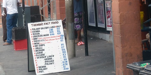 Cape Town fast food