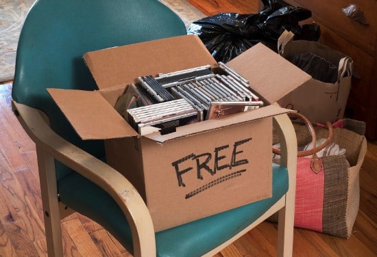 Free yard sale items