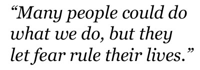 Don't let fear rule your life