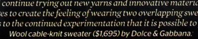 [A $1,695 sweater from Esquire magazine]
