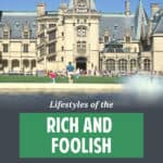 We hear all the time about the "lifestyles of the rich and famous". Today, on April 1st, let's look at some lifestyles of the rich and foolish.