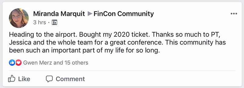 Miranda praises Fincon