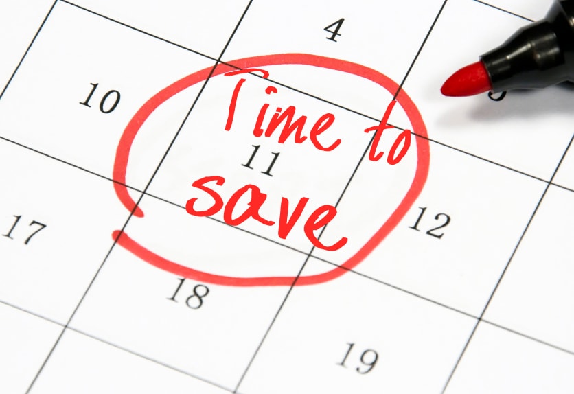 how to save money each month