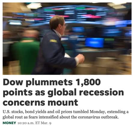 USA Today headline